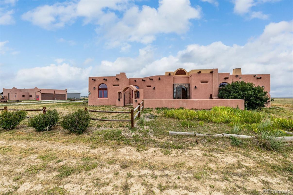 Backyard, Exterior, Facade, Spanish Mediterranean
