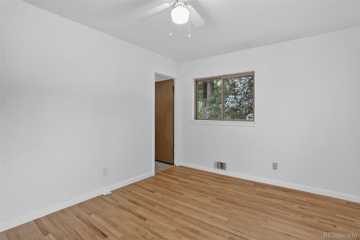 Empty room, Interior, Wood Texture Flooring
