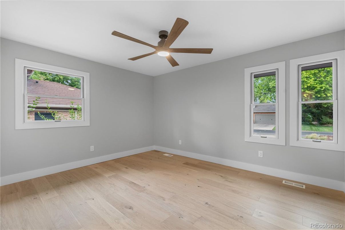 Empty room, Interior, Wood Texture Flooring