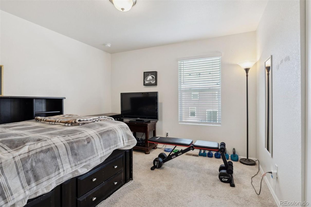 Bedroom, Fitness Equipment, Interior