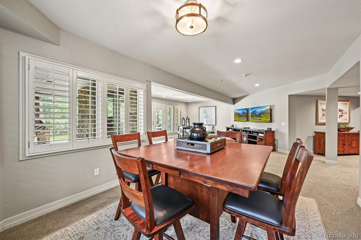 Home Office, Interior, Recessed Lighting