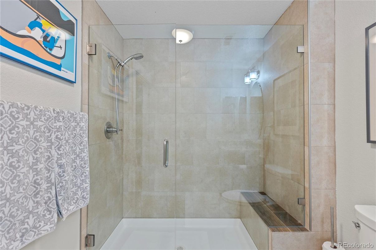 Bathroom, Glass Shower, Interior