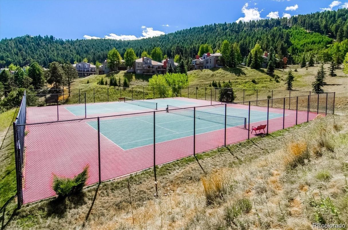 Exterior, Tennis Courts