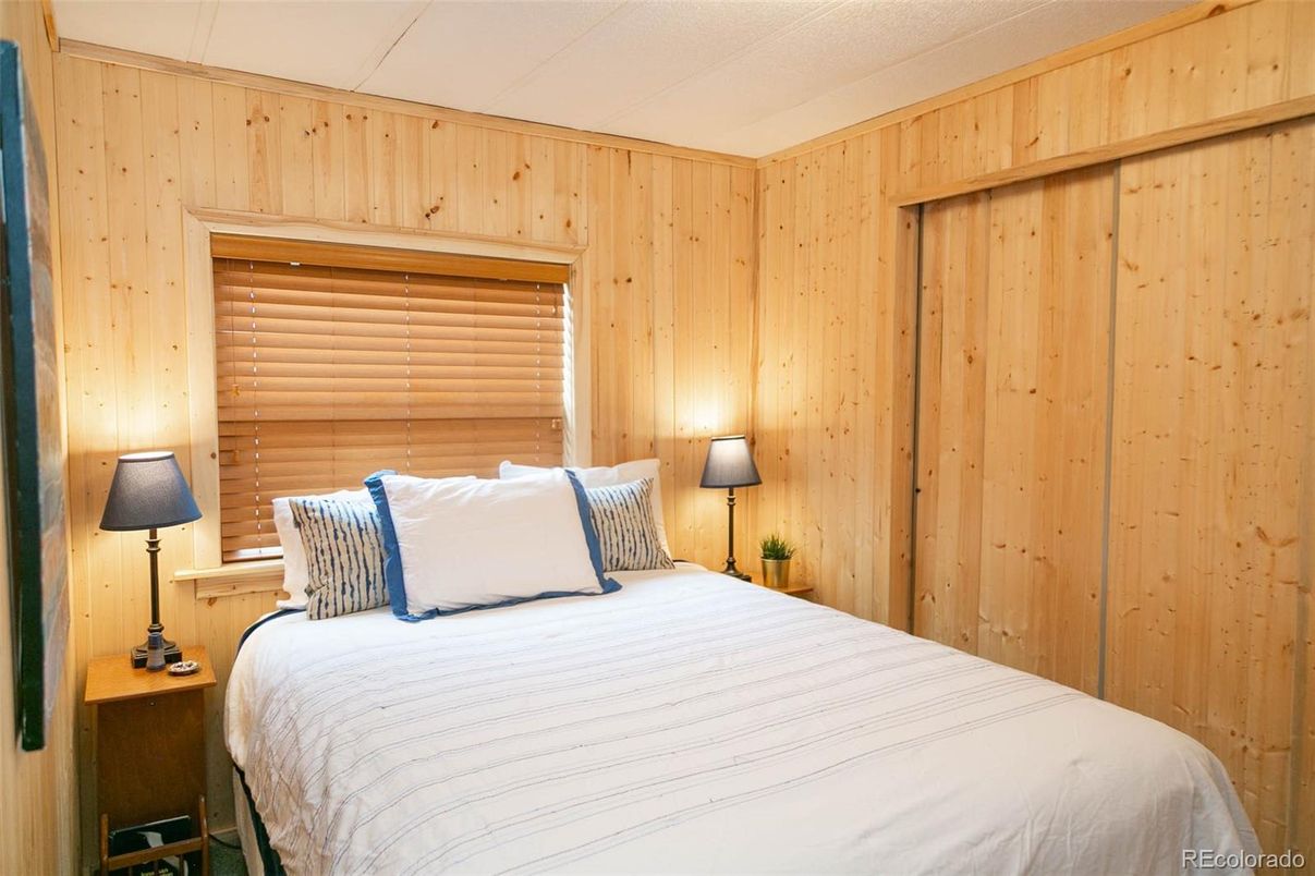 Bedroom, Interior, Wooden Walls