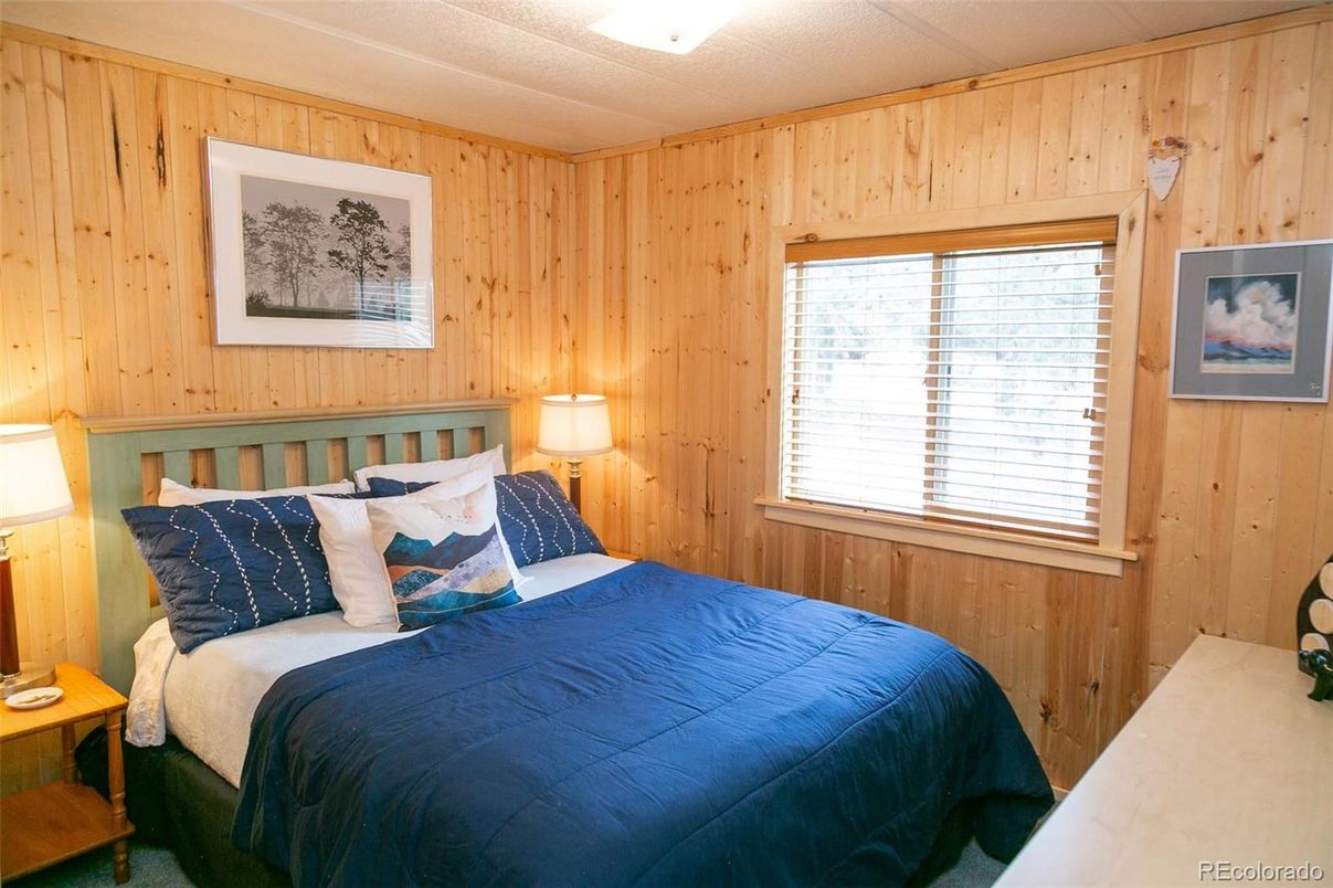 Bedroom, Interior, Wooden Walls