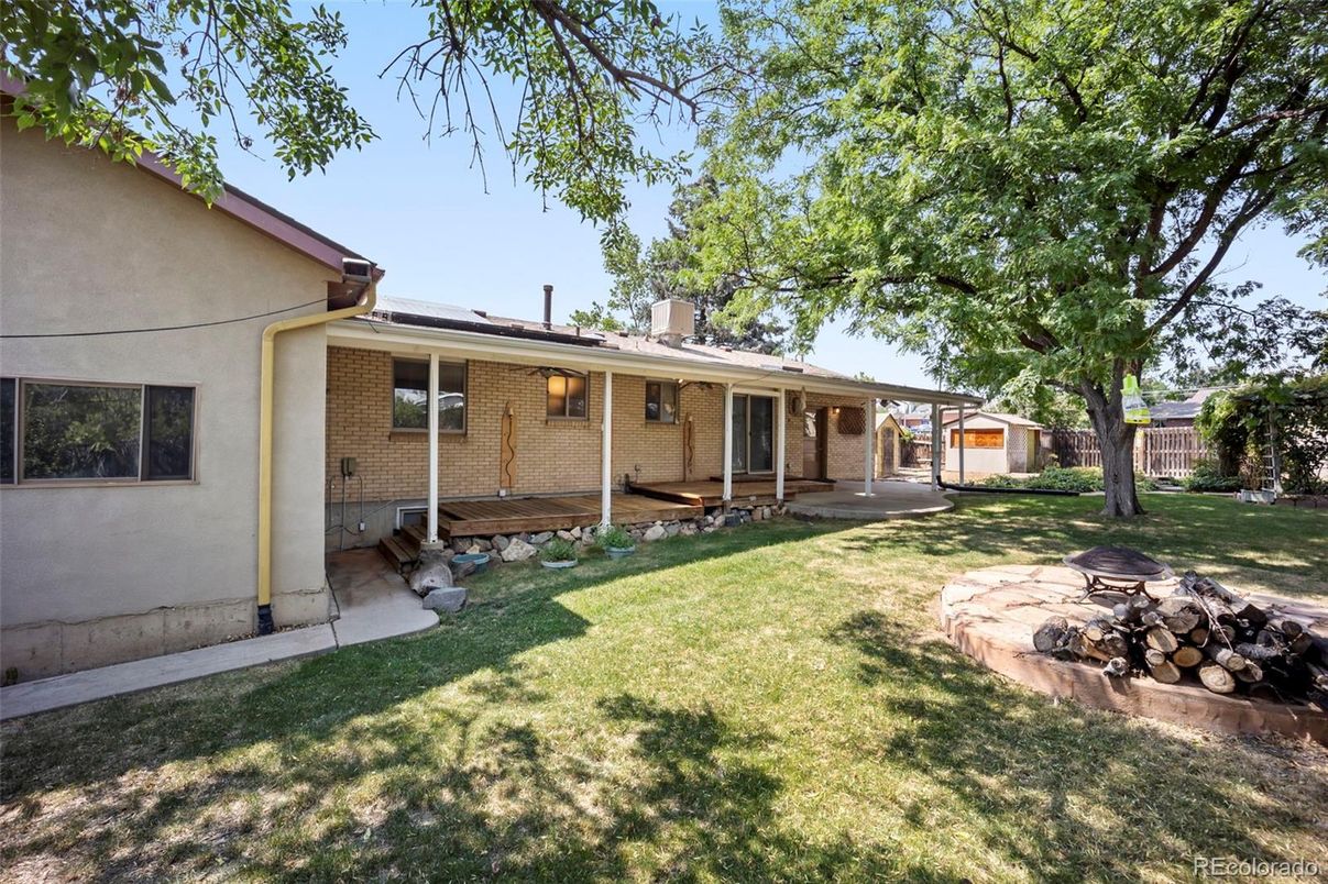 Backyard, Exterior, Solar Panels