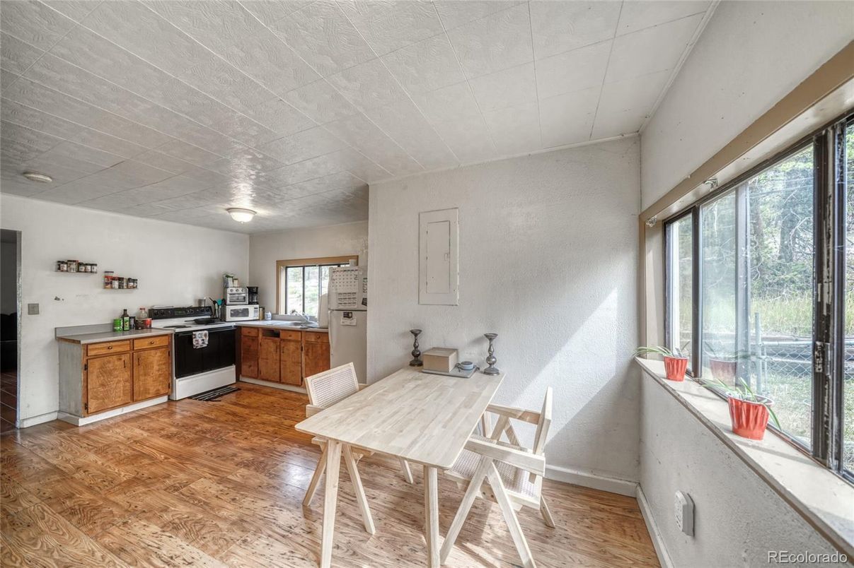 Dining room, Interior, Kitchen, Wood Texture Flooring
