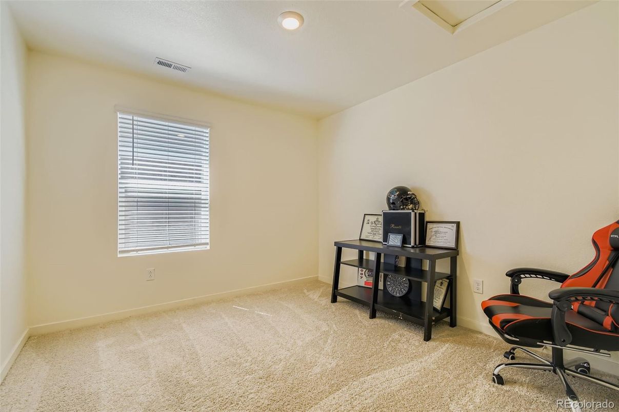 Home Office, Interior, Recessed Lighting