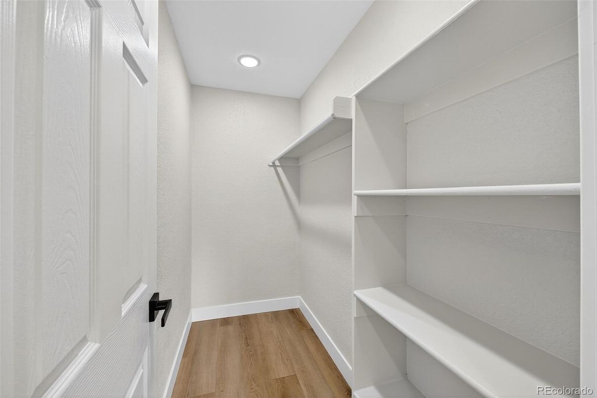 Interior, Recessed Lighting, Walk-in Closets, Wood Texture Flooring