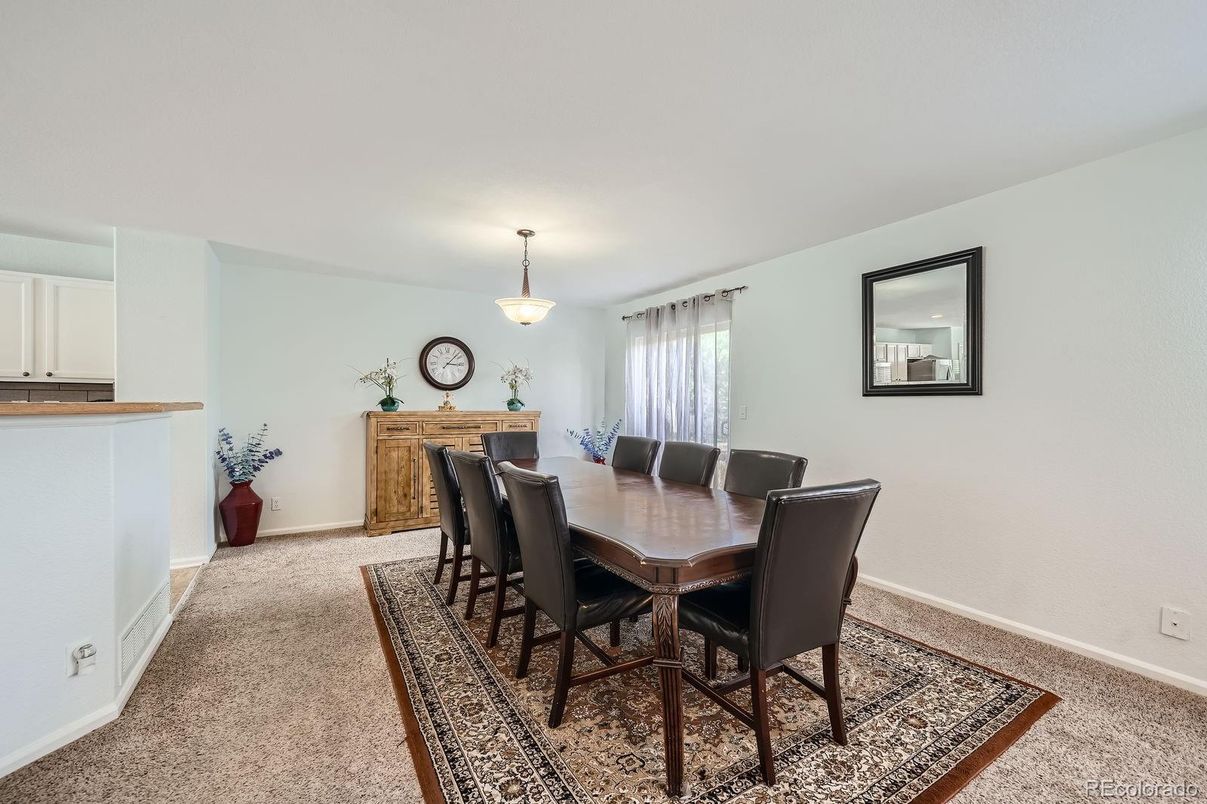 Dining room, Interior, Pendant Lights