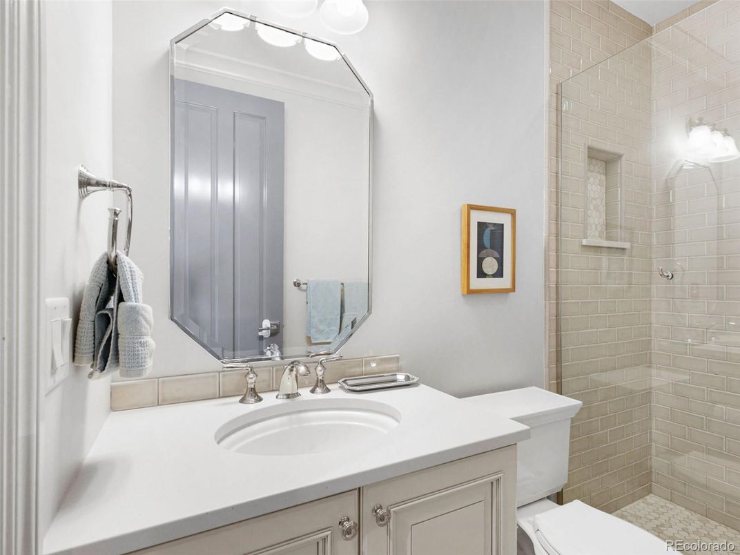 Bathroom, Glass Shower, Interior