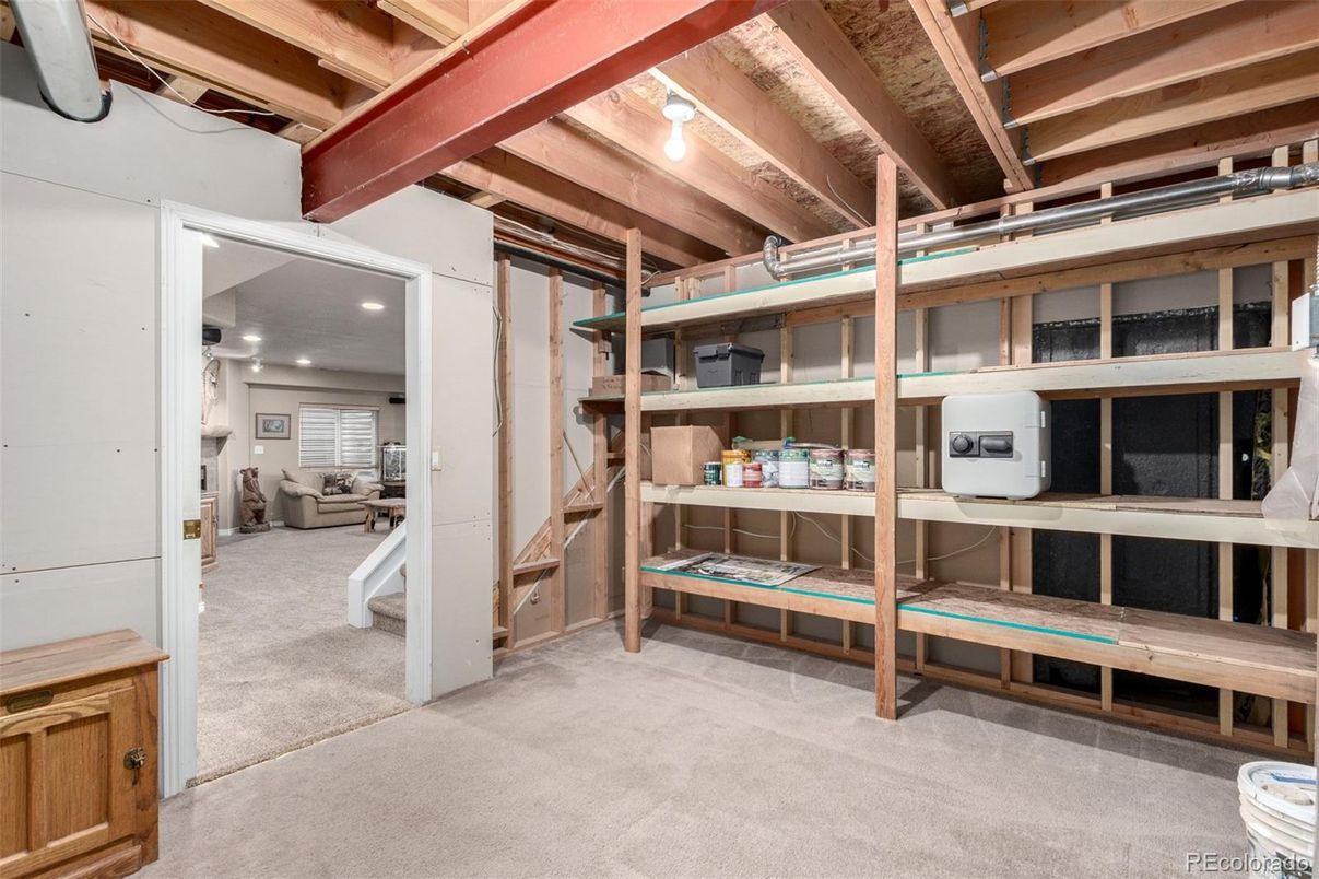 Interior, Wooden Beams