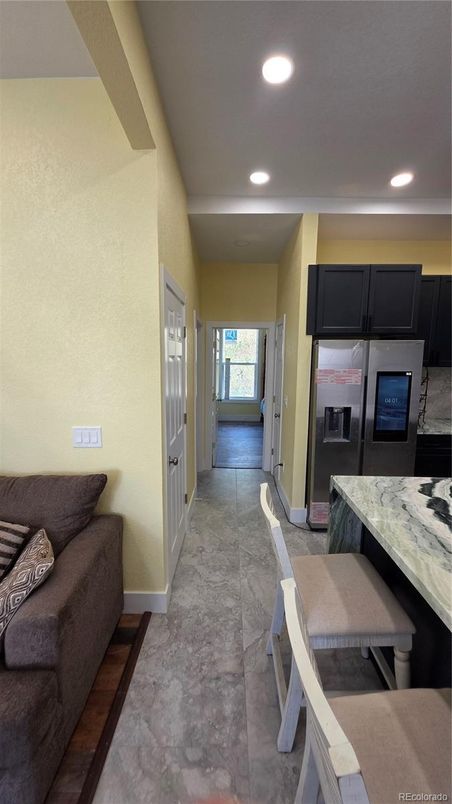 Interior, Marble, Recessed Lighting