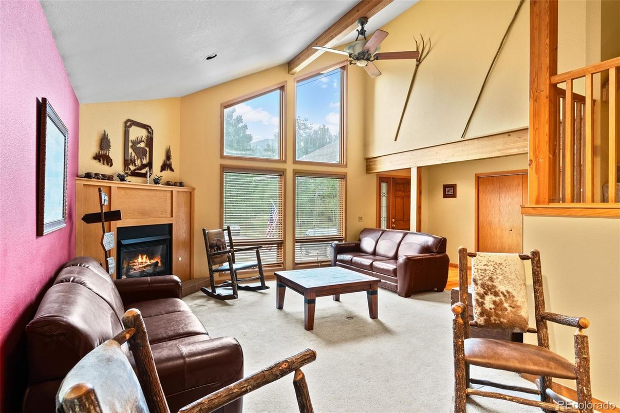 Fireplace, Interior, Living room