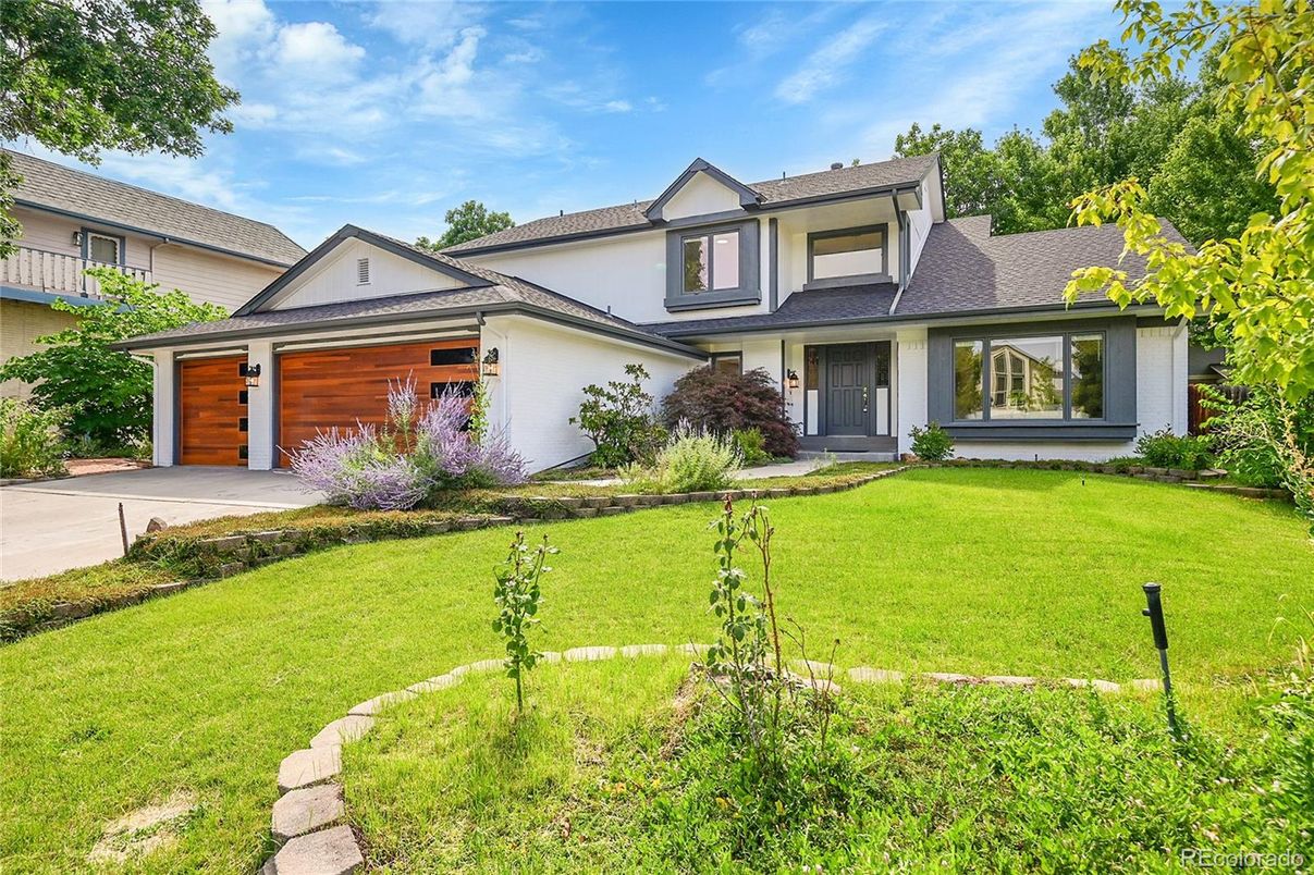 Attached, Backyard, Exterior, Facade, Farmhouse
