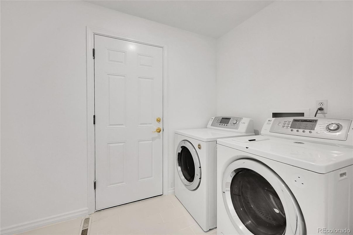 Interior, Washer