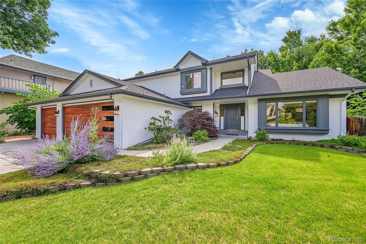 Attached, Backyard, Exterior, Facade, Farmhouse