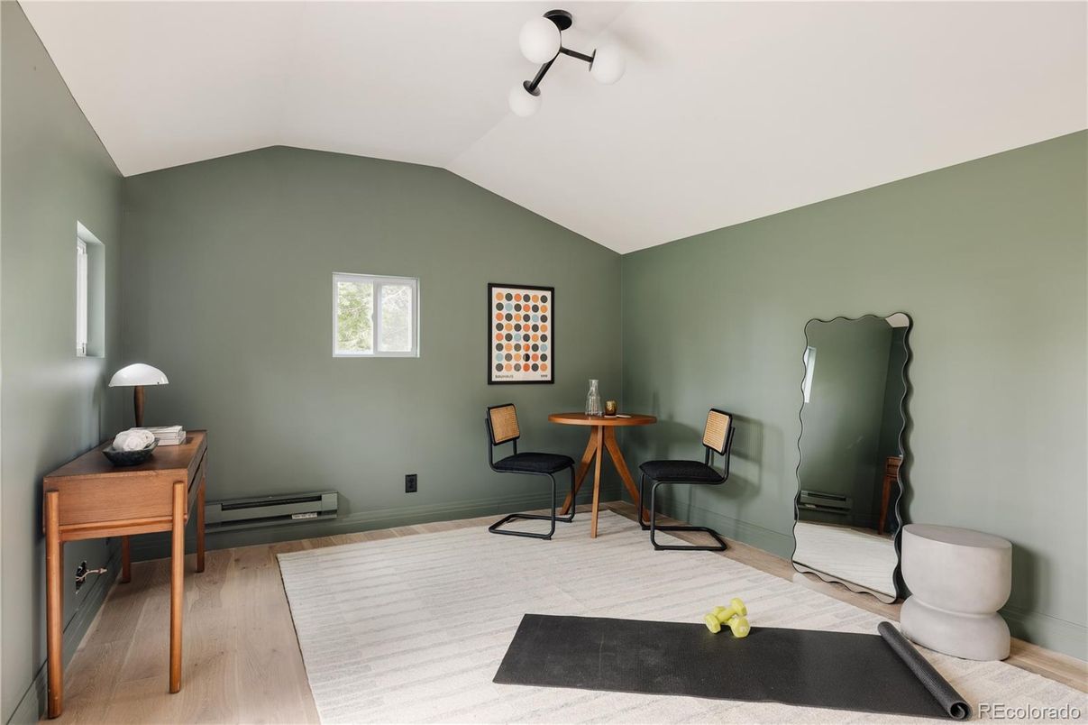 Fitness Equipment, Interior, Wood Texture Flooring
