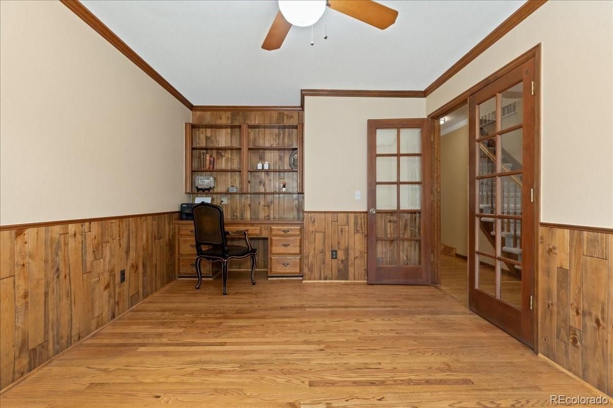 Home Office, Interior, Wood Texture Flooring