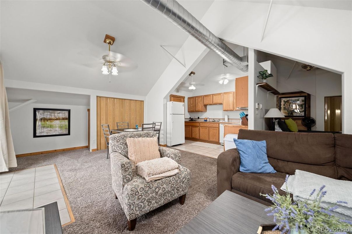 Interior, Kitchen, Living room