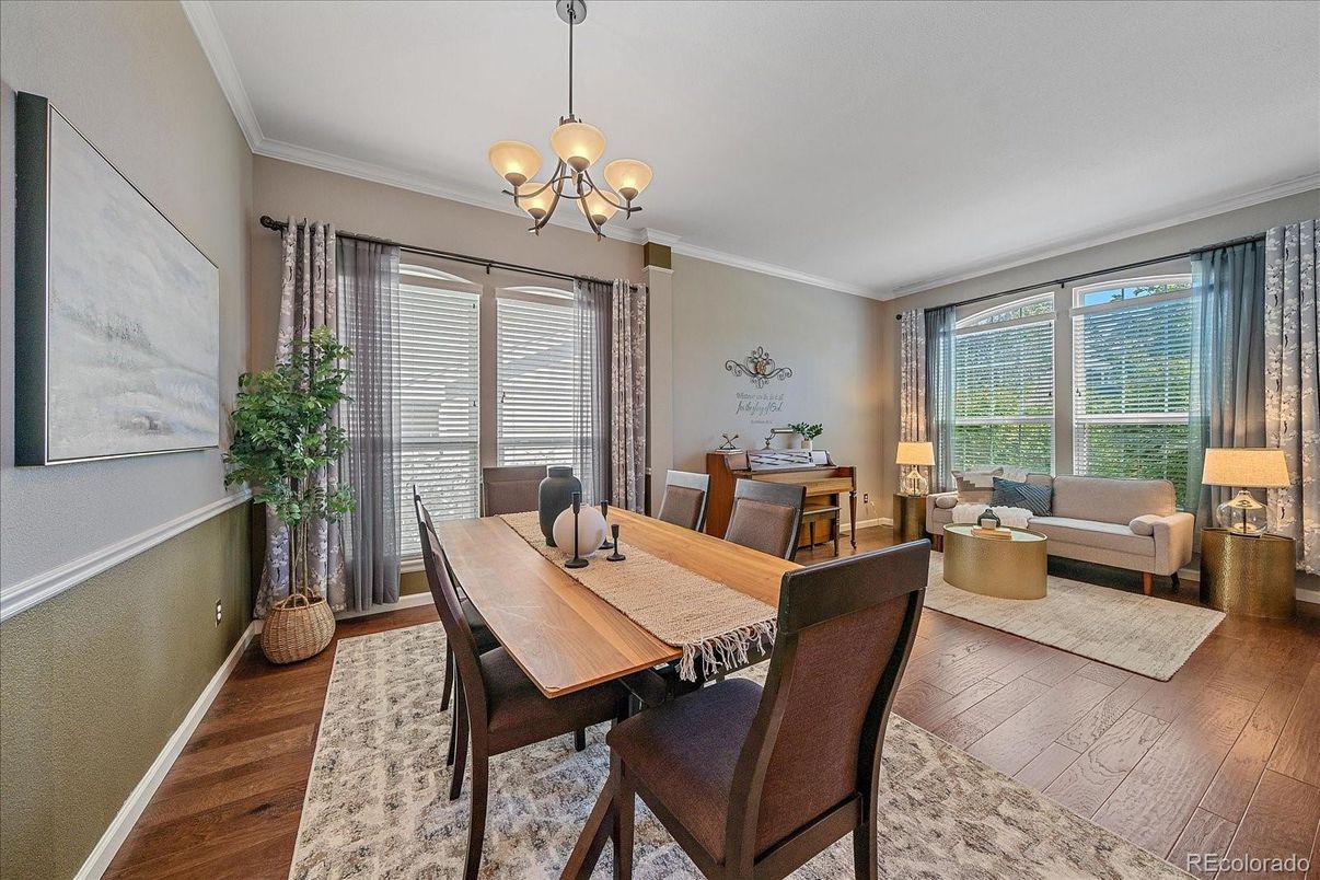 Chandelier, Dining room, Interior, Living room, Wood Texture Flooring