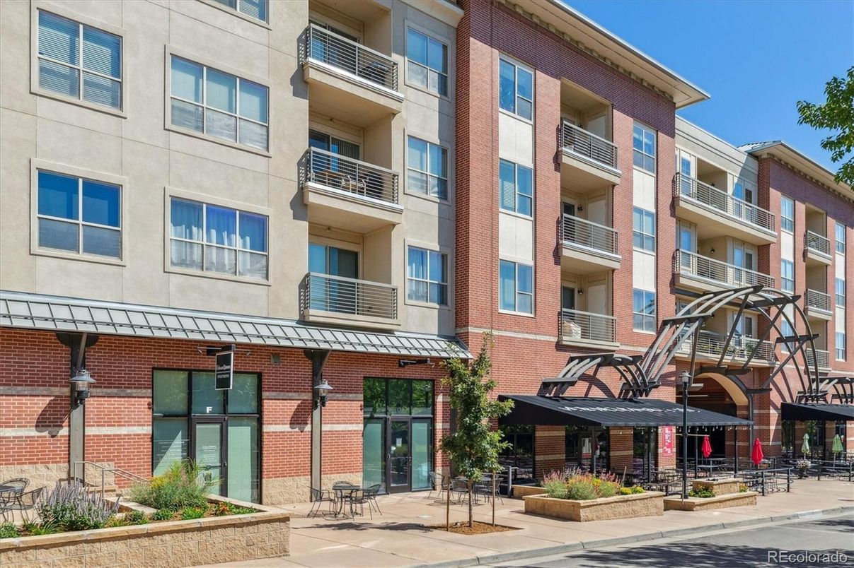 Exterior, Facade, Brick Facade, Condo Building
