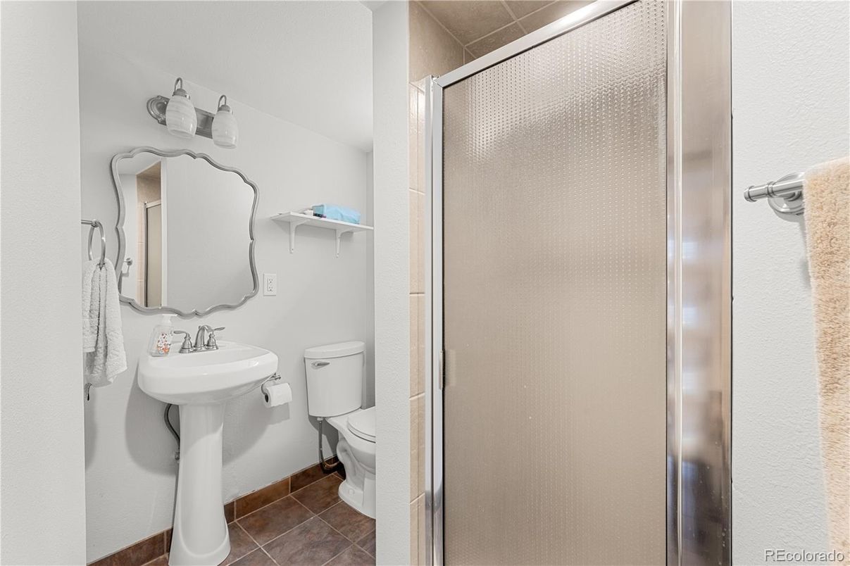 Bathroom, Glass Shower, Interior