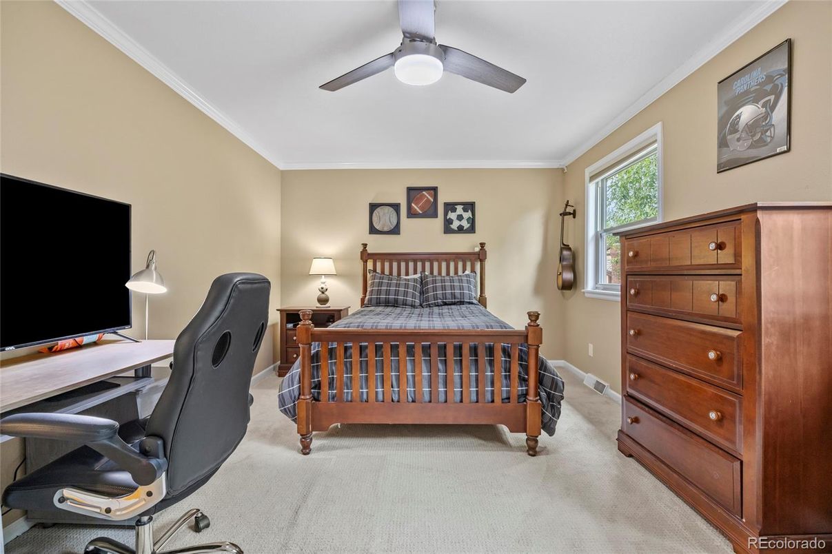 Bedroom, Home Office, Interior