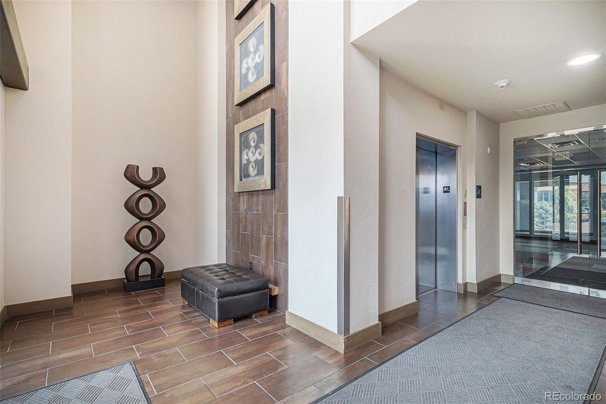 Elevator, Interior, Recessed Lighting