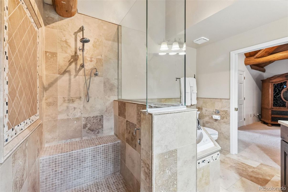Bathroom, Glass Shower, Interior