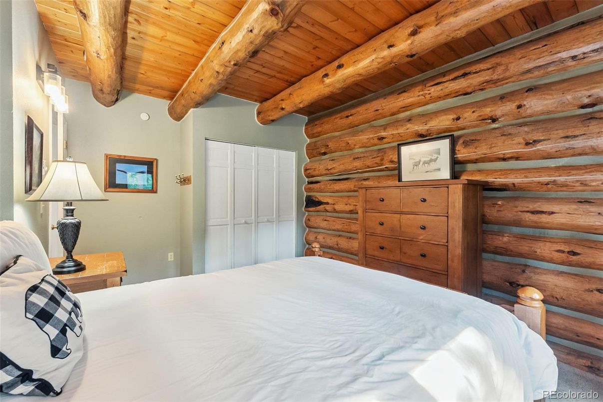 Bedroom, Interior, Wooden Beams, Wooden Ceilings