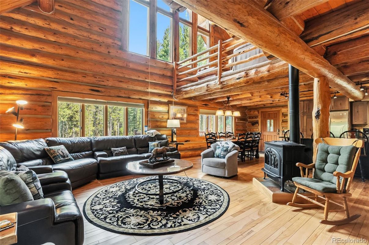 Dining room, Interior, Living room, Wooden Beams, Wooden Ceilings, Wood Texture Flooring, Wooden Walls