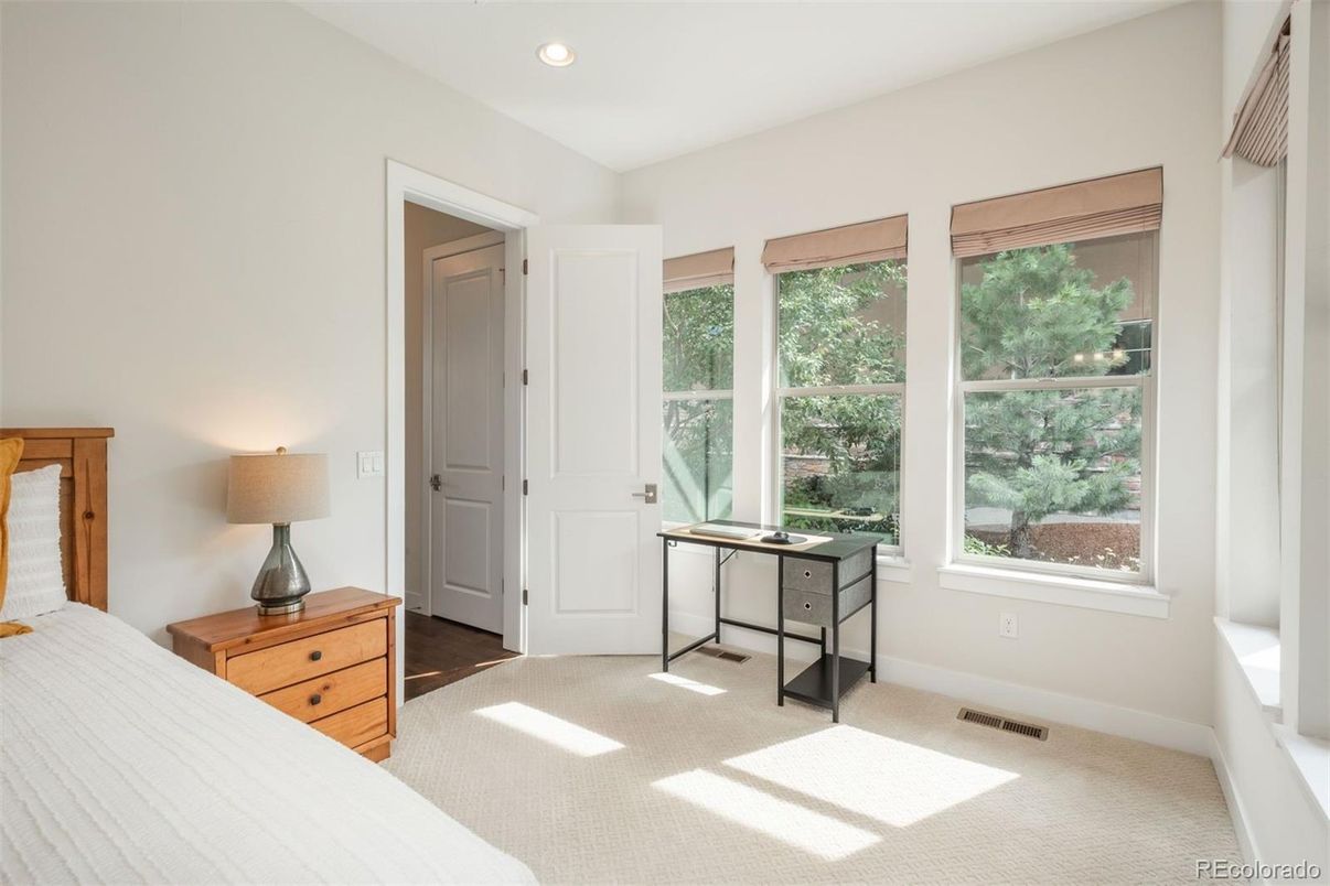 Home Office, Interior, Recessed Lighting