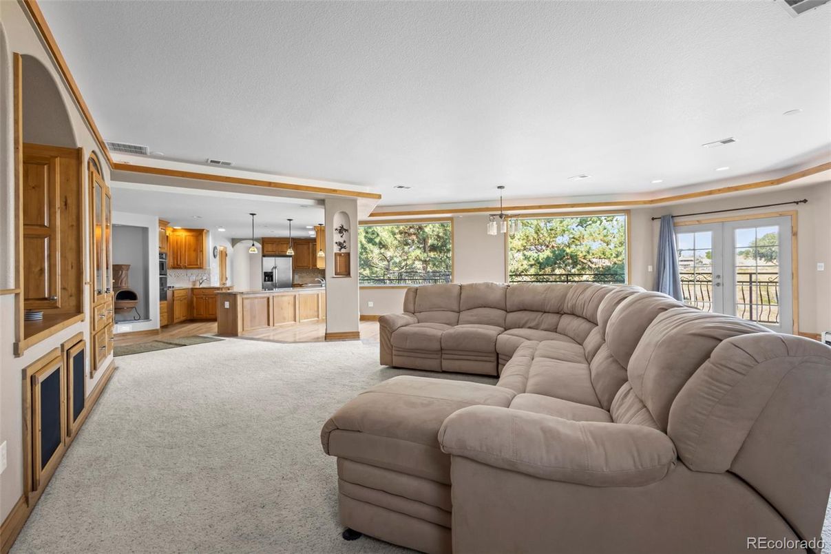 Interior, Kitchen, Living room, Pendant Lights, Recessed Lighting