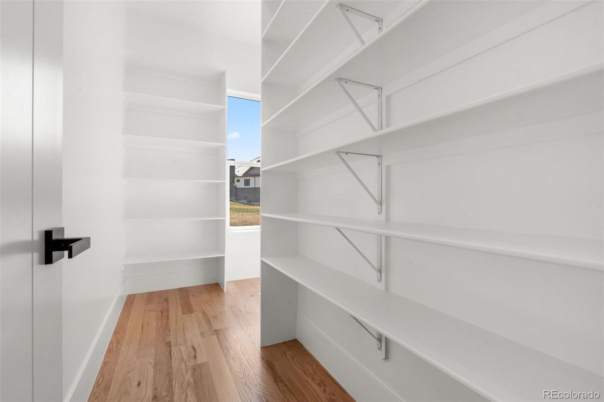 Interior, Walk-in Closets, Wood Texture Flooring