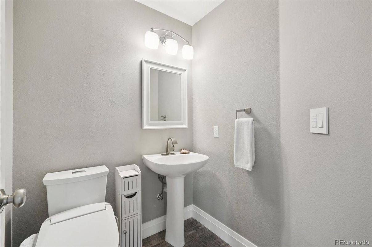 Bathroom, Interior, Wood Texture Flooring