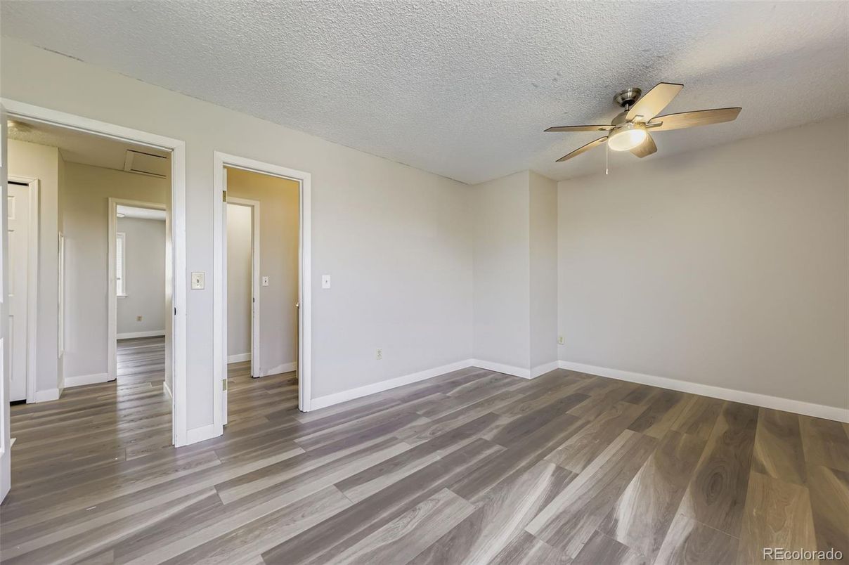 Empty room, Interior, Wood Texture Flooring