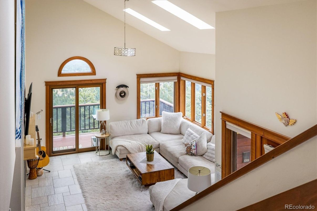 Fireplace, Interior, Living room, Pendant Lights