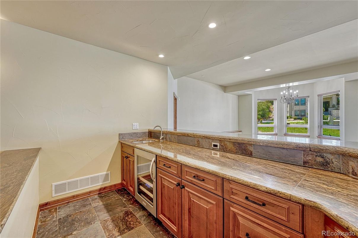 Chandelier, Interior, Recessed Lighting