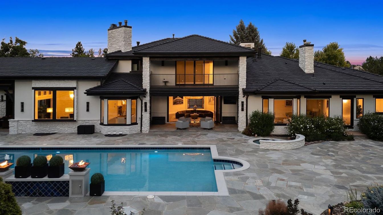 Exterior, Facade, Pool, French Provincial