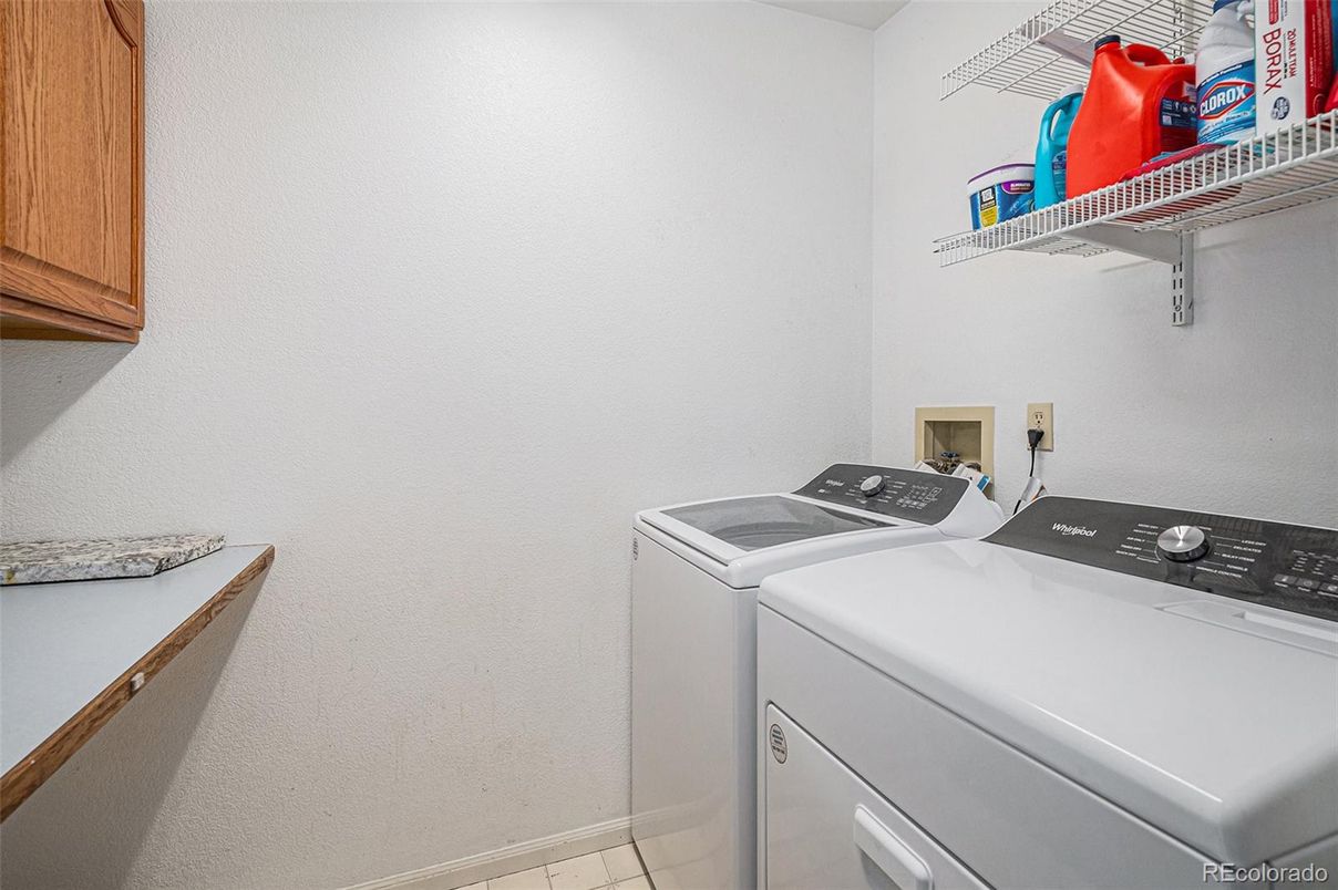 Interior, Washer