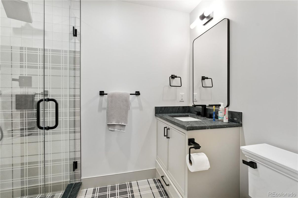 Bathroom, Glass Shower, Interior