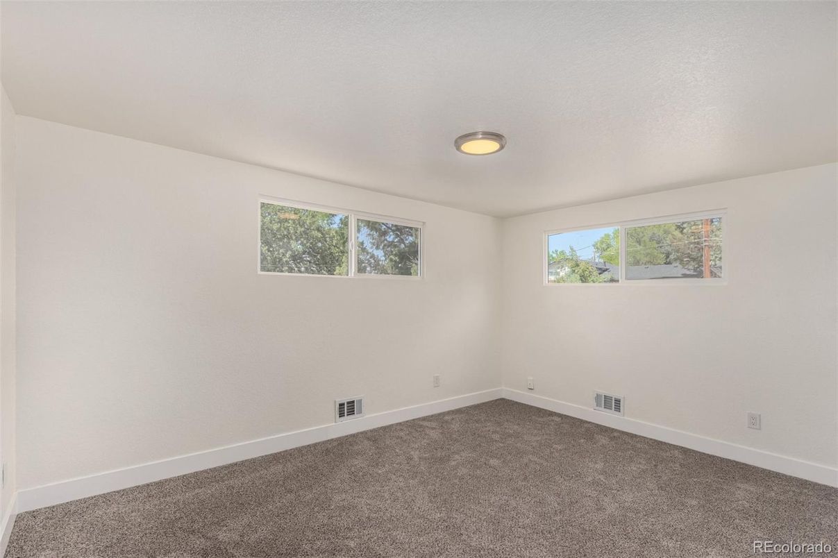Empty room, Interior