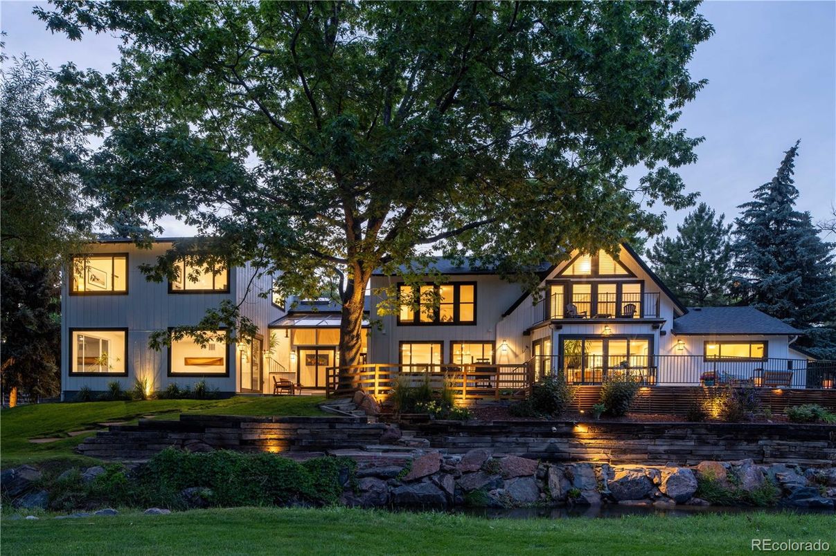 Backyard, Exterior, Facade, Tudor Revival
