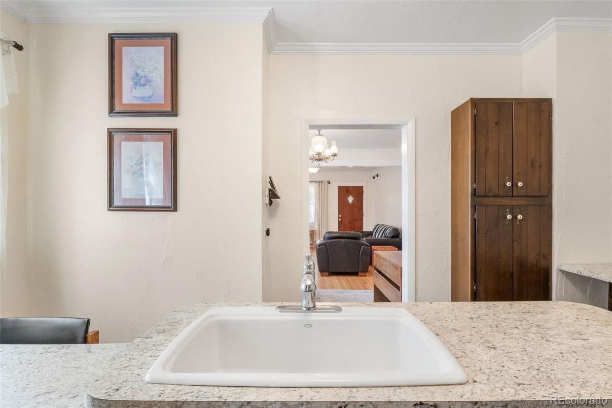 Bathroom, Chandelier, Interior