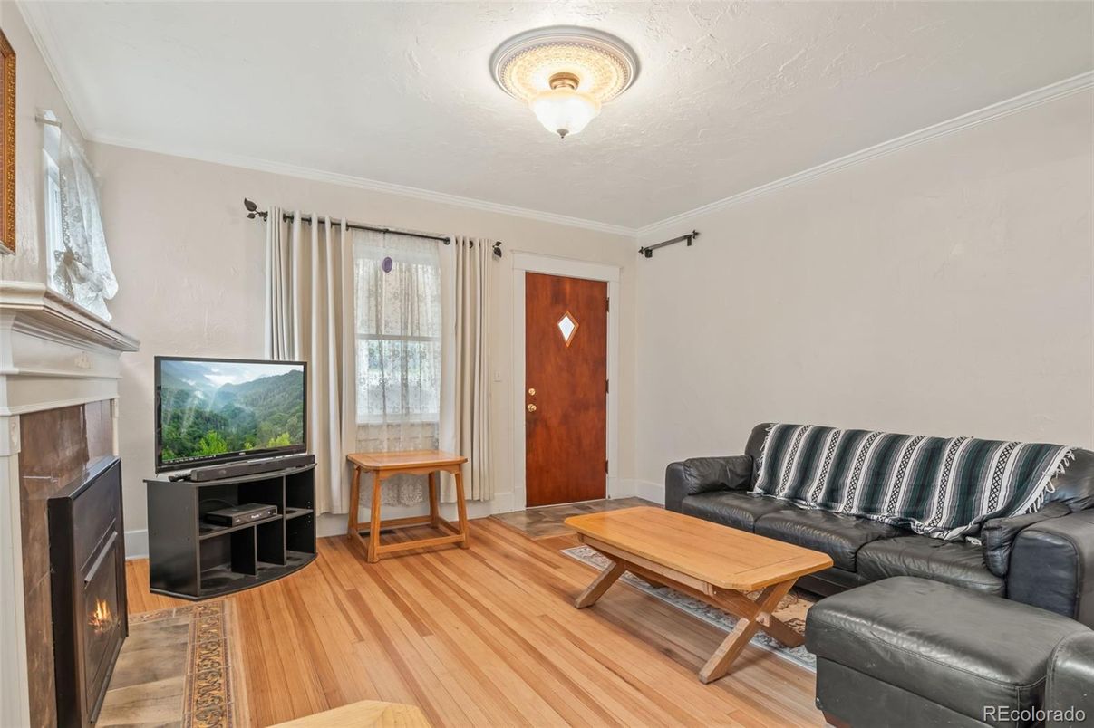 Fireplace, Interior, Living room, Wood Texture Flooring