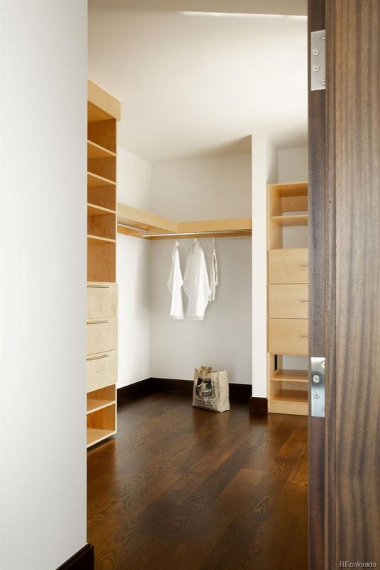 Interior, Walk-in Closets, Wood Texture Flooring