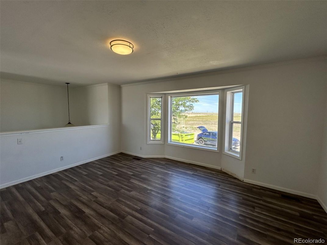 Empty room, Interior, Wood Texture Flooring