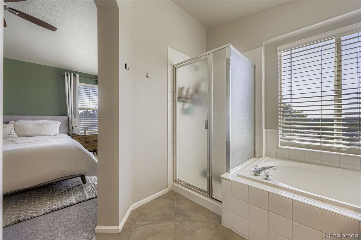 Bathroom, Bedroom, Glass Shower, Interior