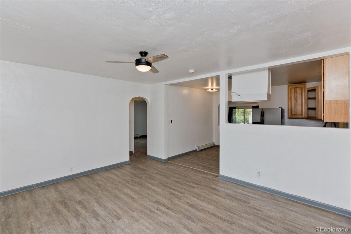 Empty room, Interior, Wood Texture Flooring